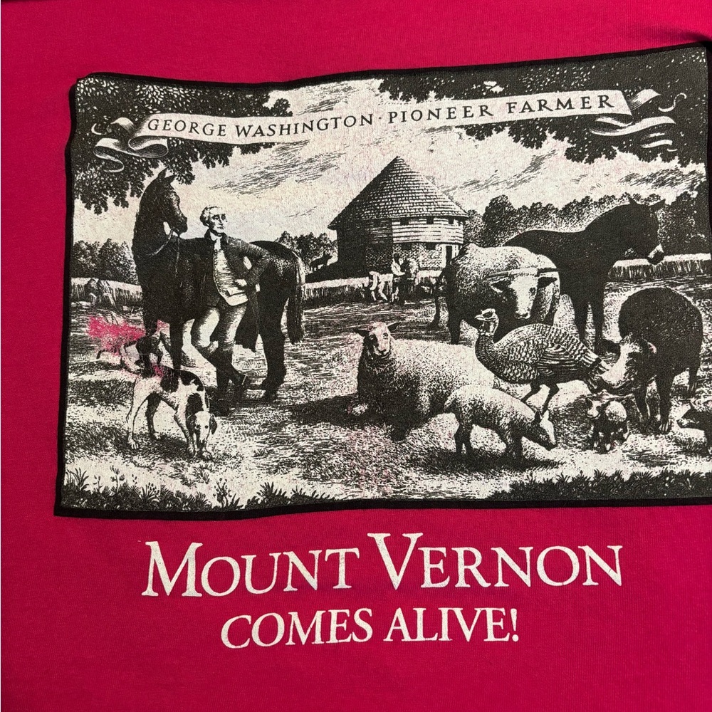 Mount Vernon Comes Alive Hanes T Shirt
